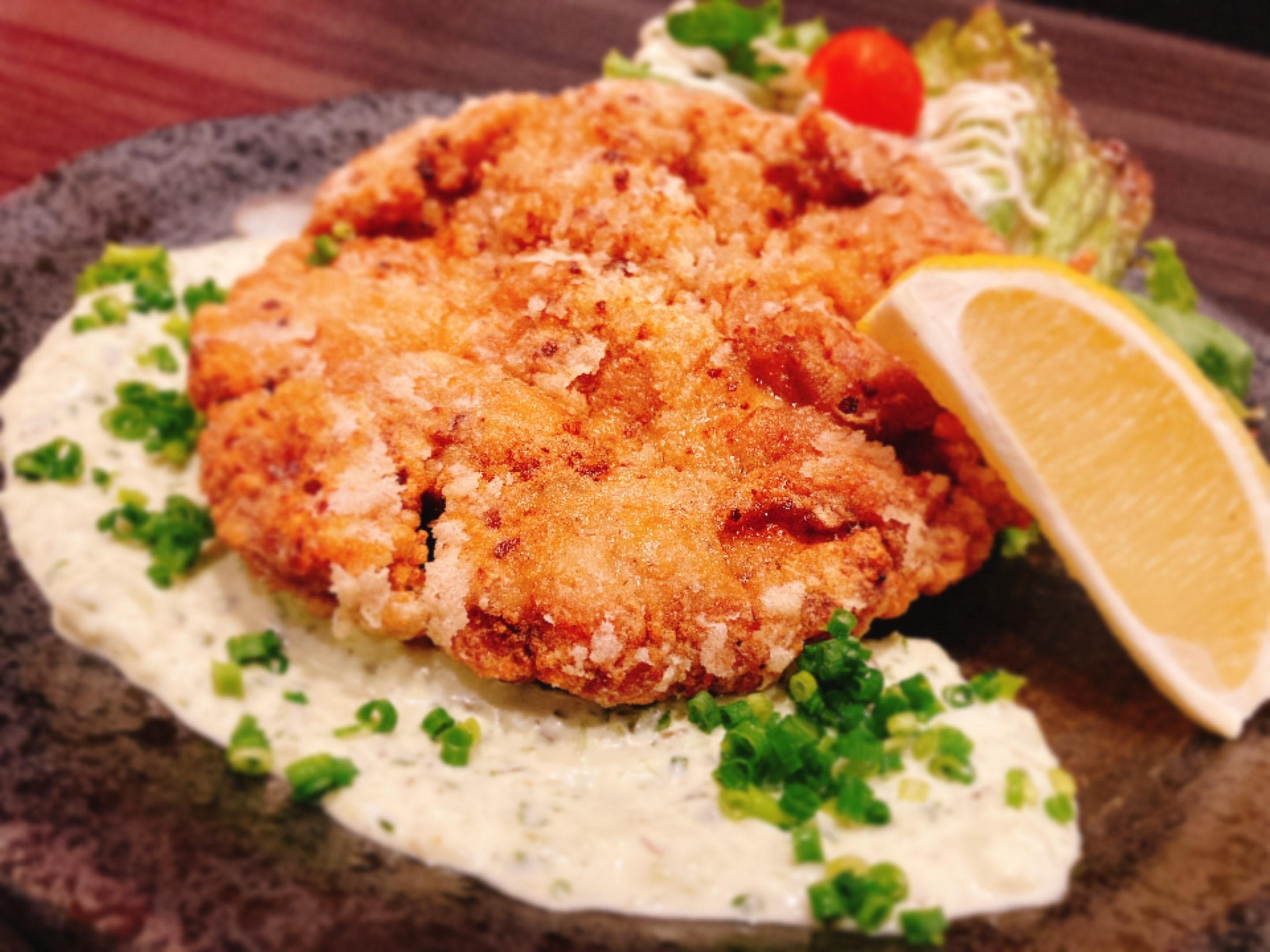 ボリューム満点の山賊揚げ！