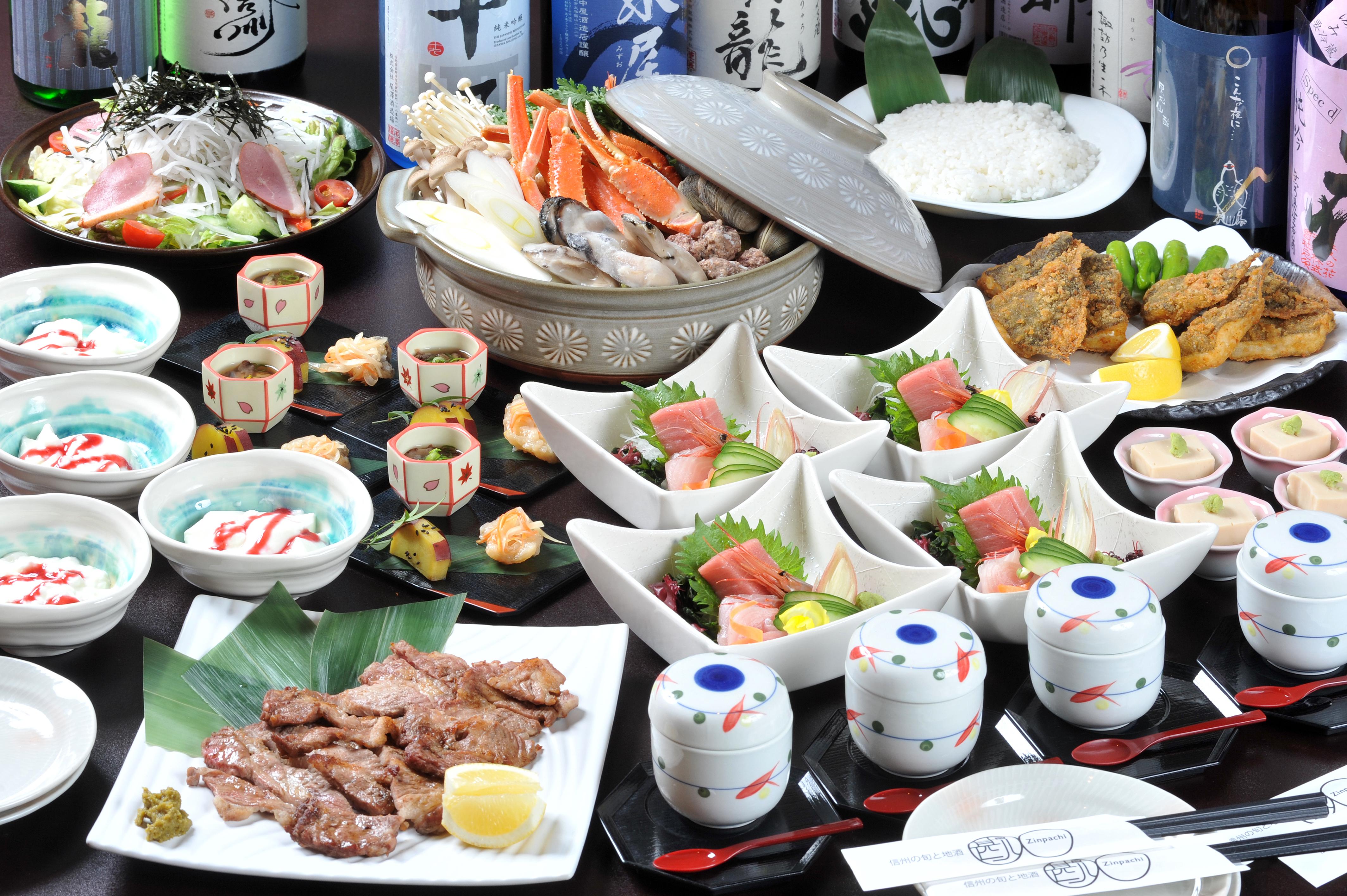飲み放題付コースは4000円～ご準備しております